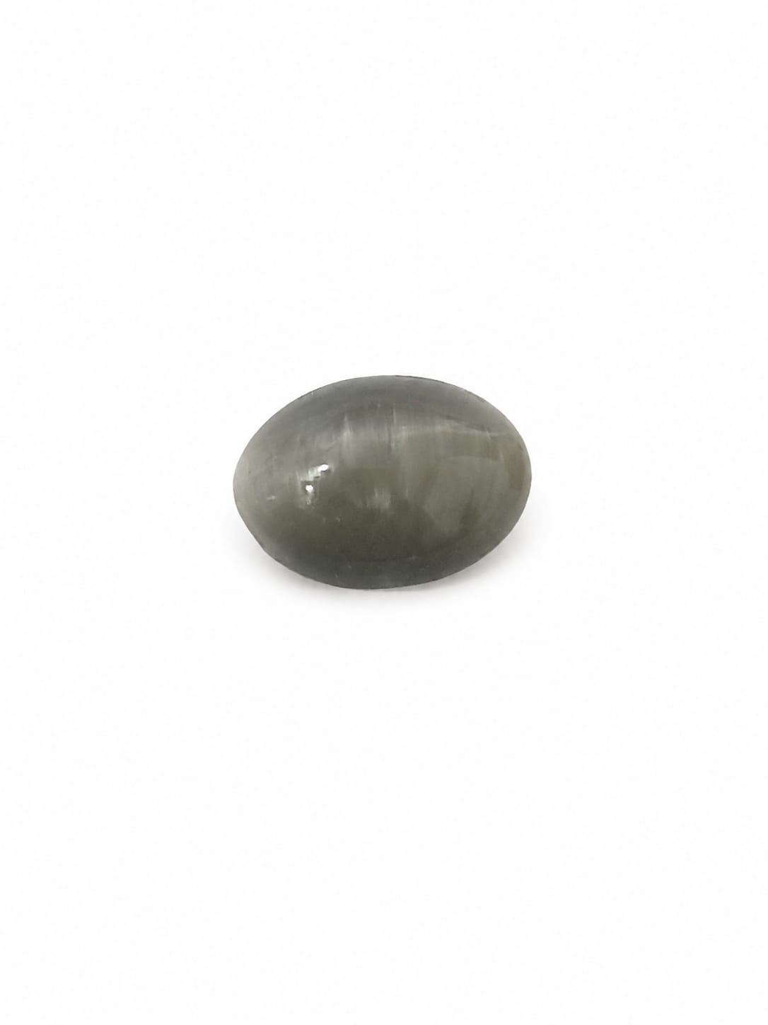 Natural Cat's Eye Quartz 1.88 CTS – Certified Oval Cabochon Loose Gemstone