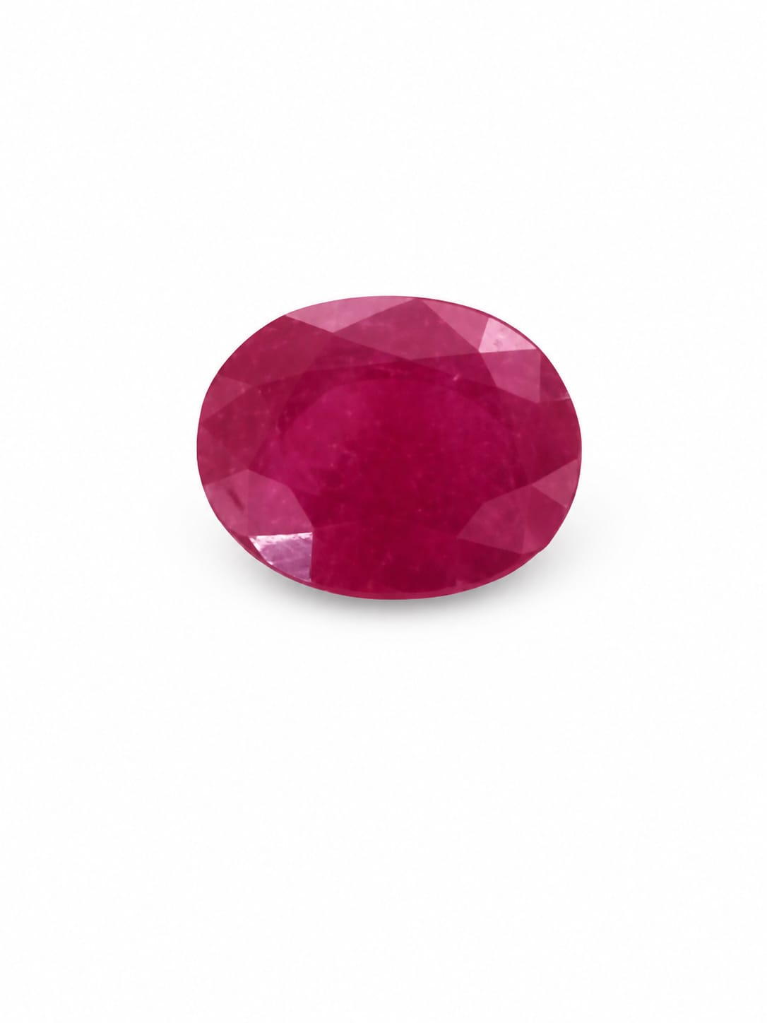 Premium 5.10 Cts Certified Natural Ruby (Manik) Oval Mixed Cut
