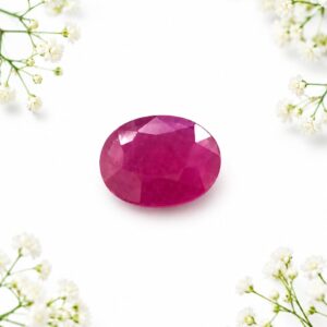 Premium 5.17 Cts Certified Natural Ruby (Manik) Oval Mixed Cut