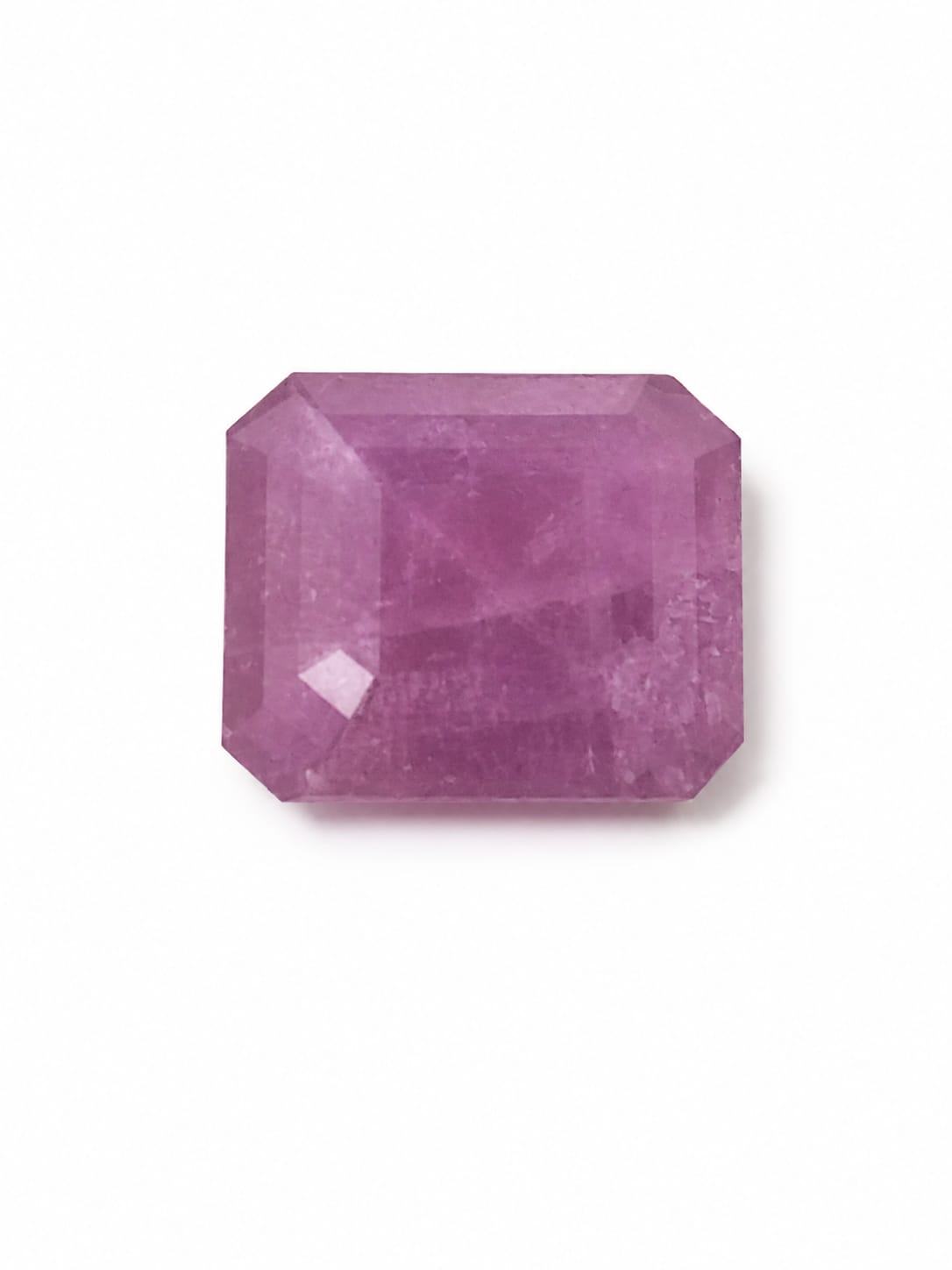 Premium 14.72 Cts Certified Natural Ruby (Manik) Octagonal Step Cut - Image 2