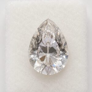 Natural White Zircon Pear Cut Loose Gemstone – 7.40 CT.