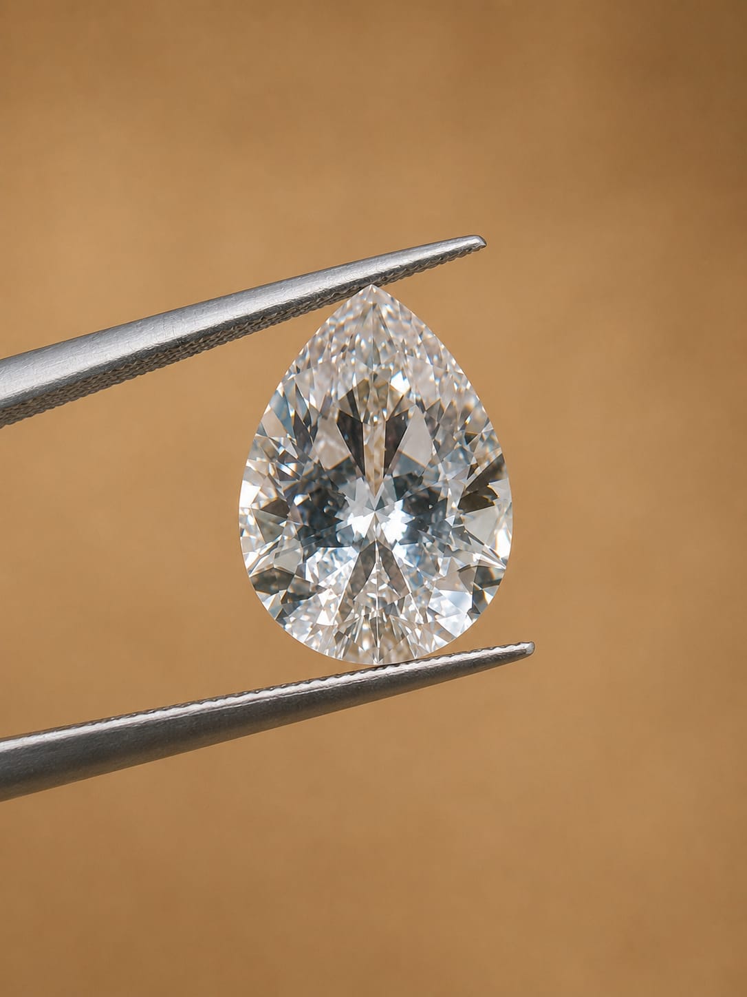 Natural White Zircon Pear Cut Loose Gemstone – 7.40 CT. - Image 4