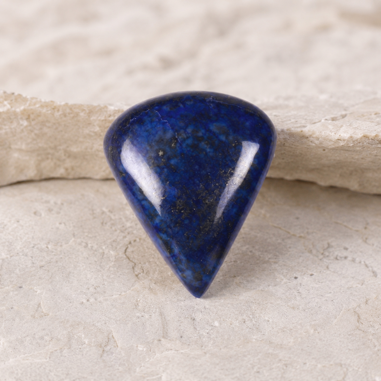 Natural Lapis Lazuli Cabochon | Premium Polished Loose Gemstone | Healing Crystal for Jewelry & Meditation - Image 4
