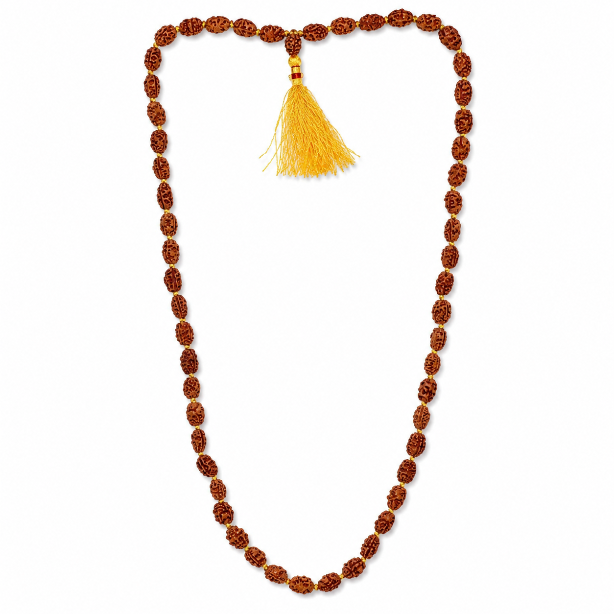Premium Natural Rudraksha Japa Mala (108+1 Beads) – Handcrafted Prayer & Meditation Mala - Image 5