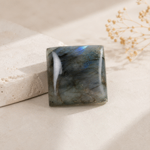 Natural Labradorite Cabochon Gemstone – Premium Polished Healing & Astrology Stone