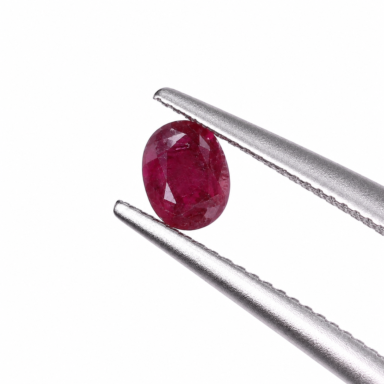 Premium 4.37 Cts Certified Natural Ruby (Manik) Oval Mixed Cut - Image 3