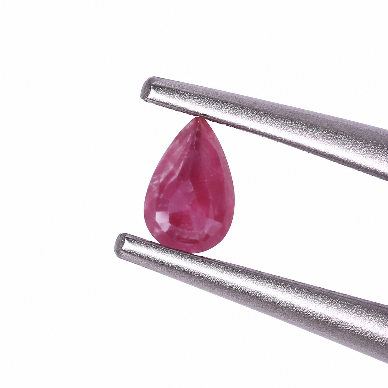 Premium 1.89 Cts Certified Natural Ruby (Manik) Pear Mixed Cut - Image 3