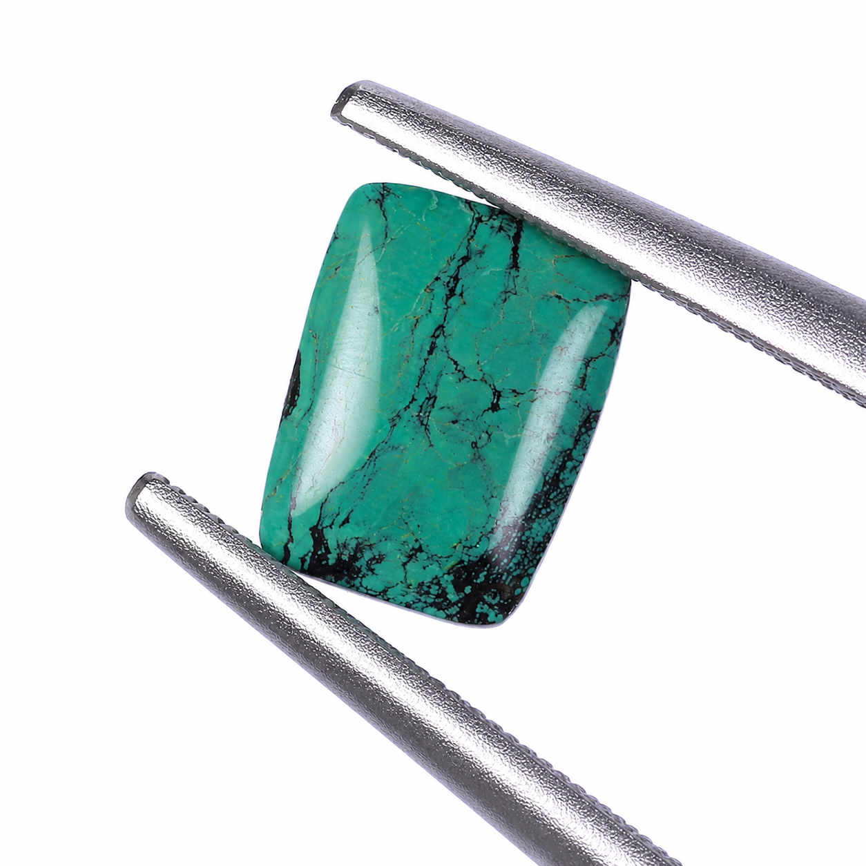 Premium 59.15 Cts Certified Natural Turquoise (Firoza) Cushion Cabochon