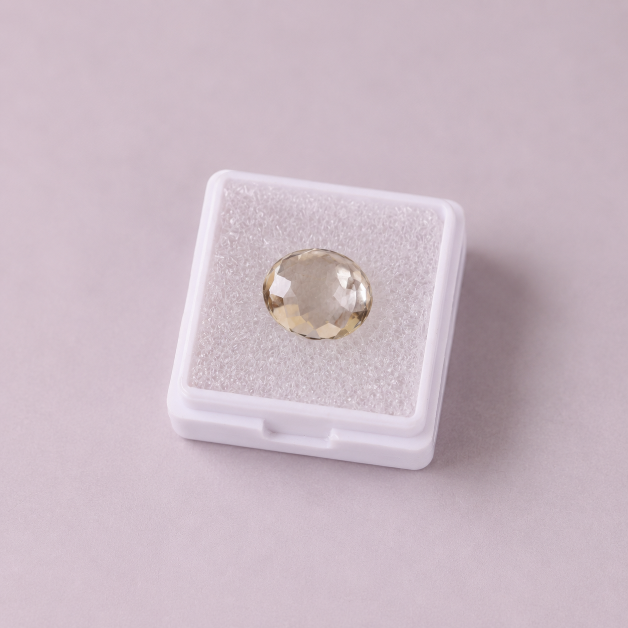 Natural White Sapphire (Safed Pukhraj) Oval Cut Gemstone | Certified Astrological Gemstone - Image 3