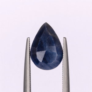 IGLI Certified Natural Blue Sapphire (Neelam) – 14.93 Carats | Pear Mixed Cut | Natural Corundum Gemstone
