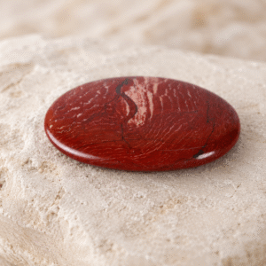 Natural Red Jasper Cabochon | Premium Polished Loose Gemstone | Healing Crystal for Jewelry & Meditation