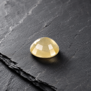 IGLI Certified Natural Yellow Sapphire (Pukhraj) 3.03 Ct | Oval Mixed Cut Yellow Sapphire Gemstone