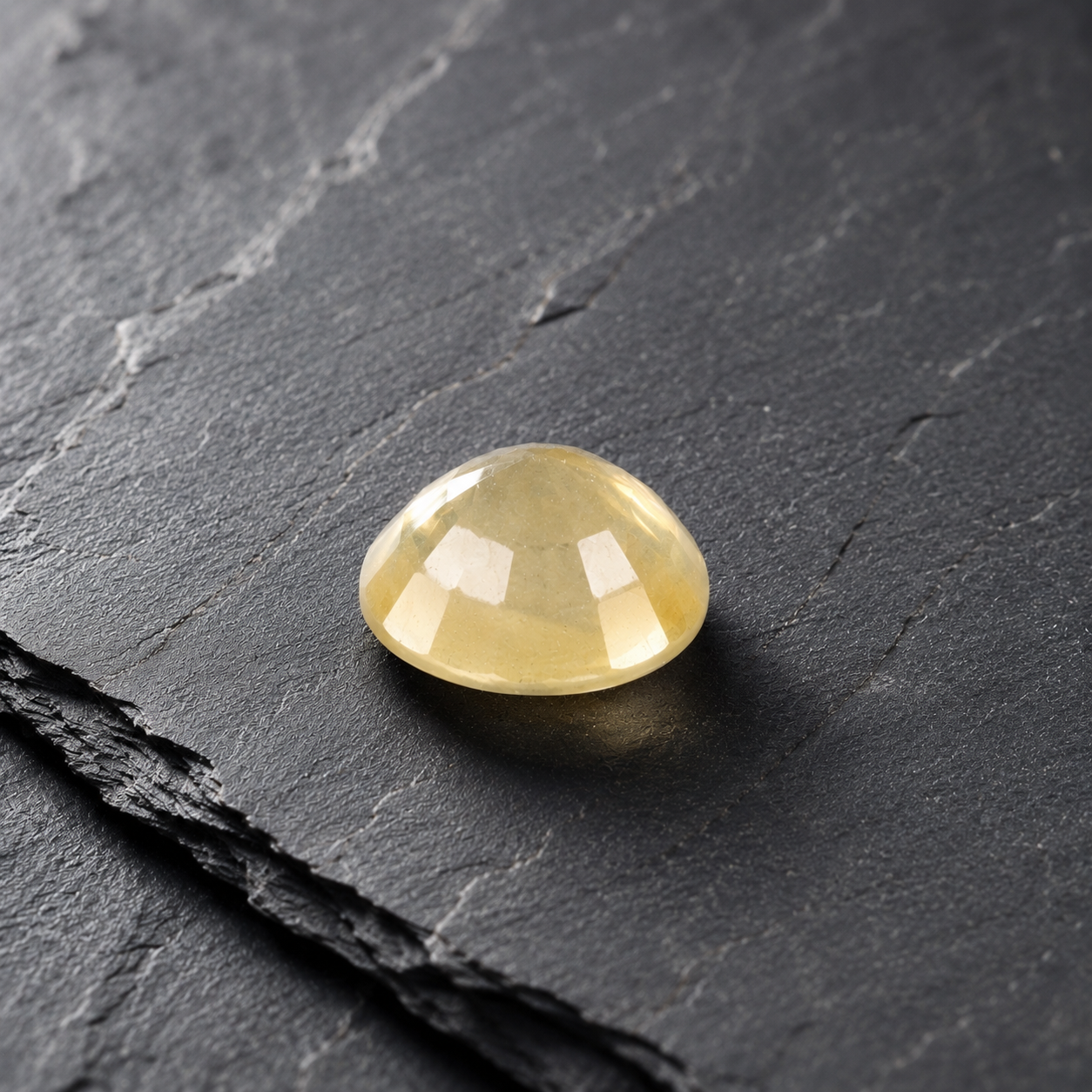 IGLI Certified Natural Yellow Sapphire (Pukhraj) 3.03 Ct | Oval Mixed Cut Yellow Sapphire Gemstone