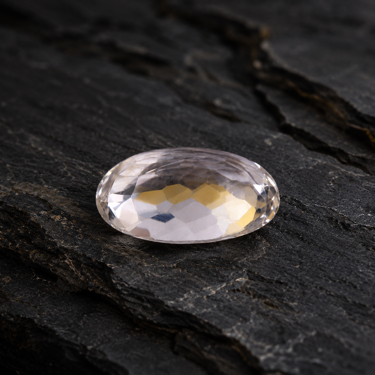 Natural Citrine (Sunela) Certified Loose Gemstone – Oval Mixed Cut | 7.07 Carat