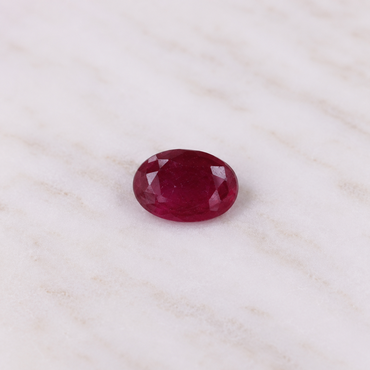 Premium 4.37 Cts Certified Natural Ruby (Manik) Oval Mixed Cut
