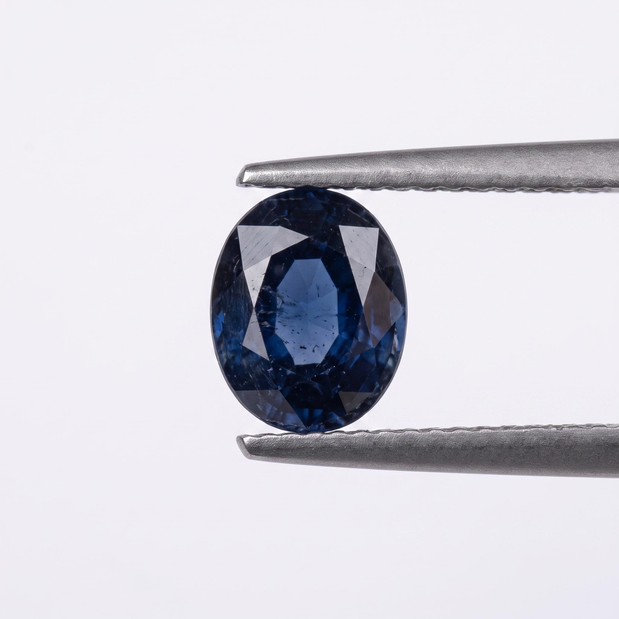 IGLI Certified Natural Blue Sapphire (Neelam) 36.83 Ct | Oval Mixed Cut Blue Sapphire Gemstone