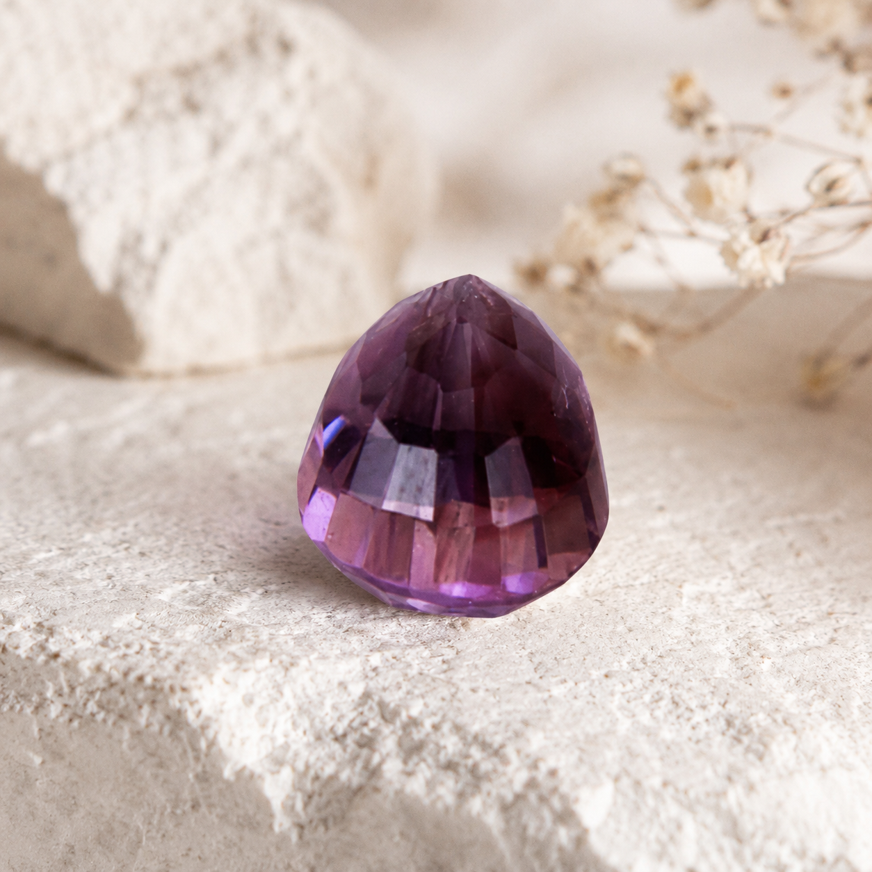 Premium 6.90 Cts Certified Natural Amethyst Gemstone