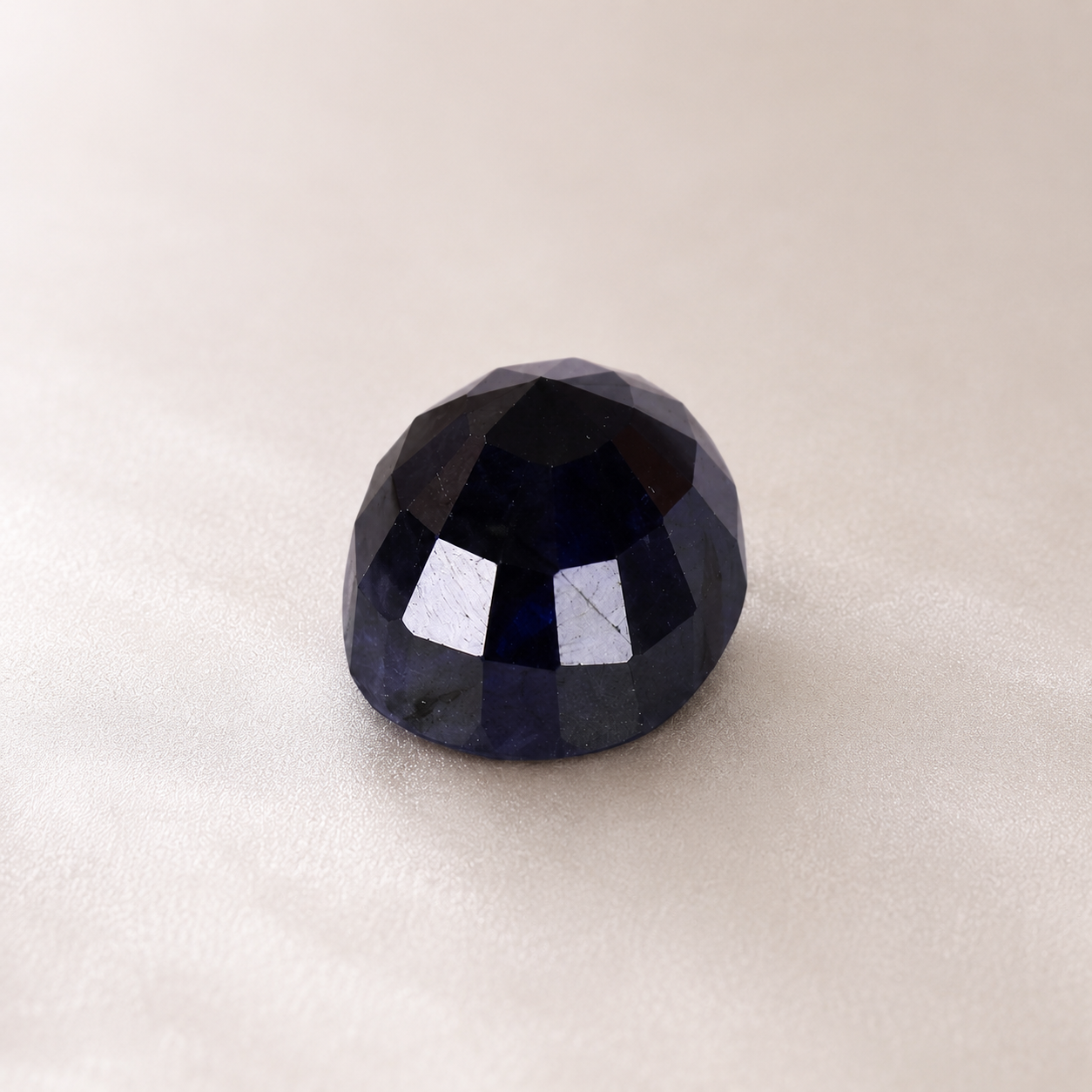 Premium 17.47 Cts Certified Natural Blue Sapphire (Neelam) Oval Mixed Cut