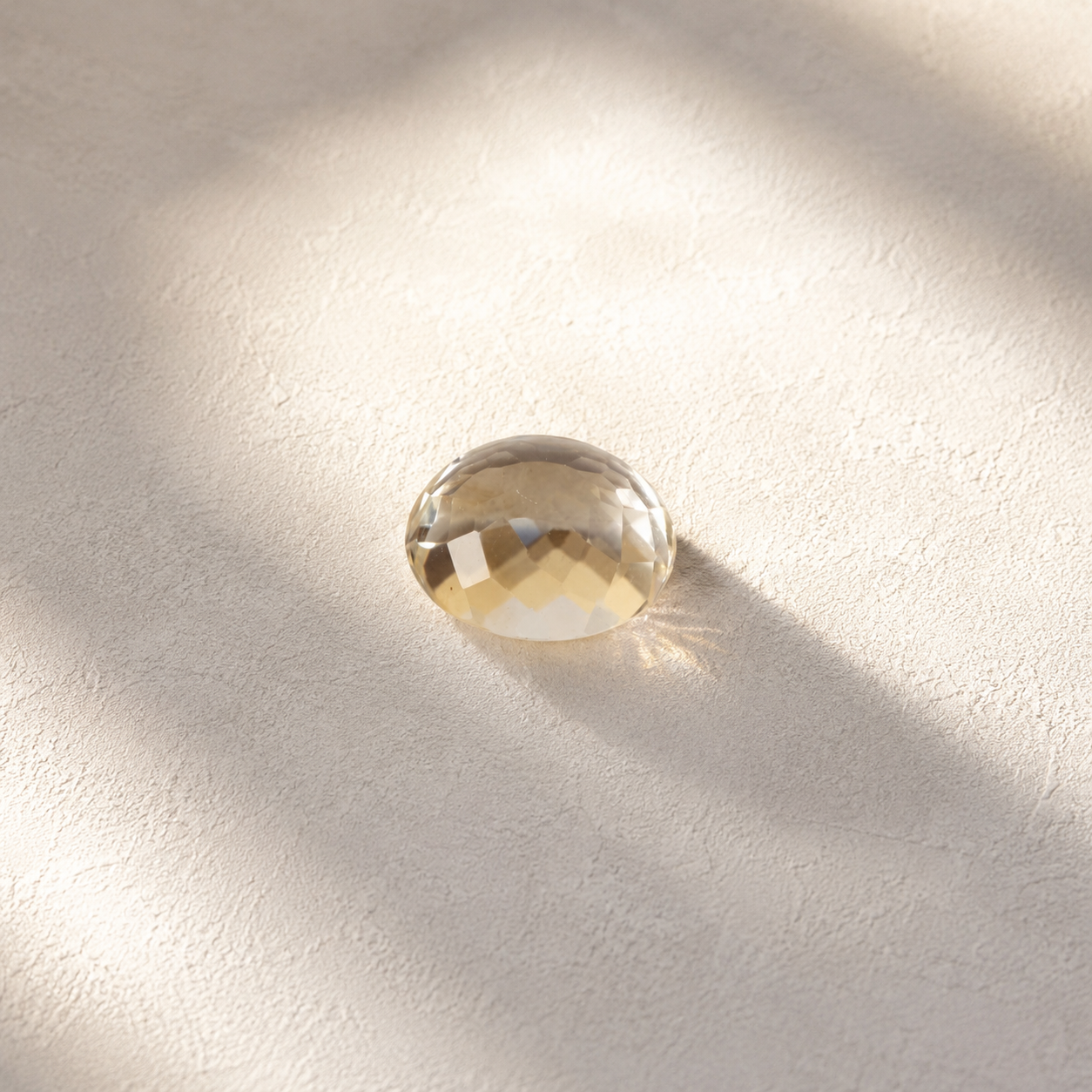 Natural White Sapphire (Safed Pukhraj) Oval Cut Gemstone | Certified Astrological Gemstone
