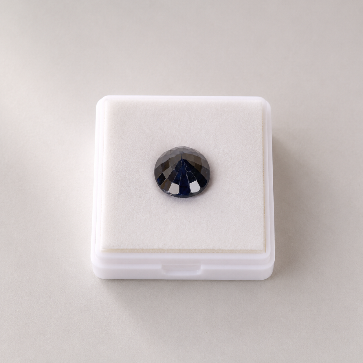 Natural Blue Sapphire (Neelam) Oval Cut Certified Gemstone - Image 4