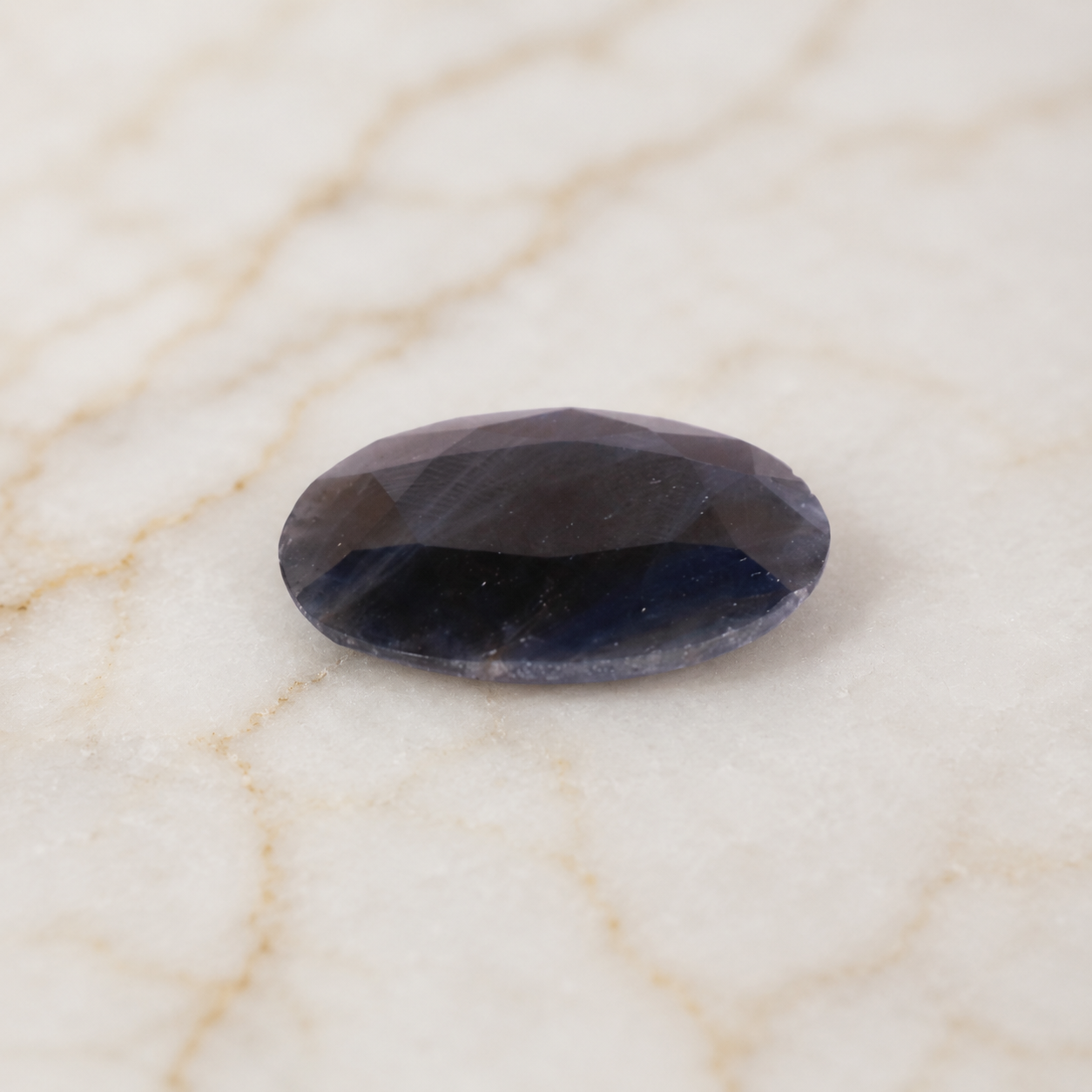 IGLI Certified Natural Blue Sapphire (Neelam) – 29.36 Carats | Oval Mixed Cut | Natural Corundum Gemstone - Image 2