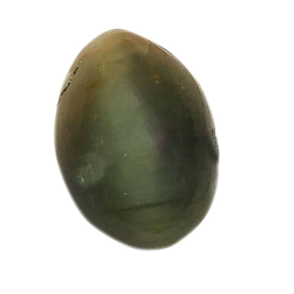 Certified Natural Cat's Eye Quartz – 3.68 Carat Oval Cabochon Gemstone - Image 6