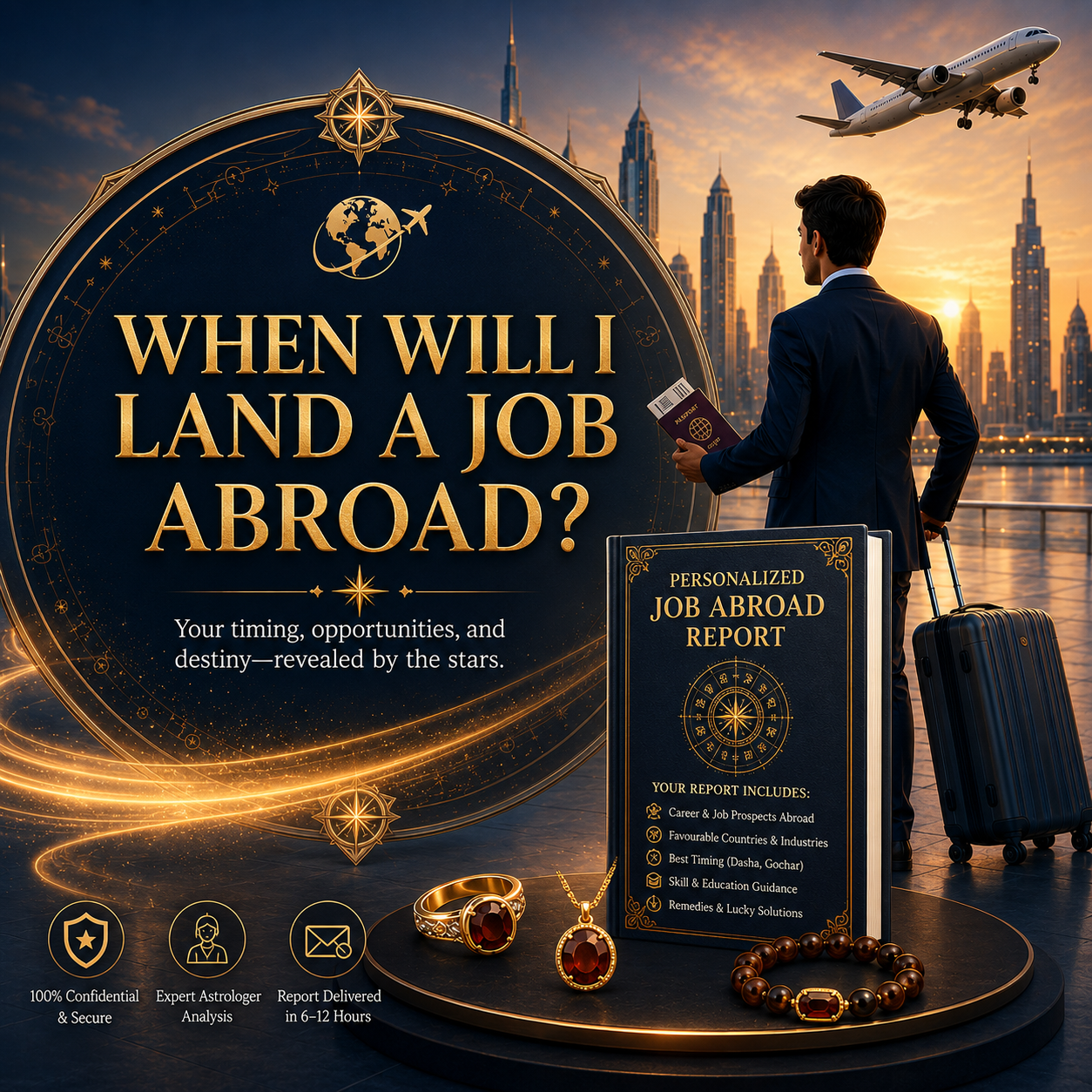 job abroad astrology personalized career report