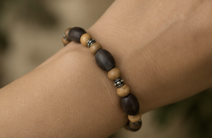 Sandalwood & Ebony Bracelet | 12 Grams