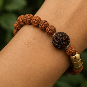 Rudraksh Bracelet | 12 Carats | Natural Spiritual Beaded Bracelet